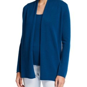 BROWN Neiman Marcus Open Cashmere Cardigan